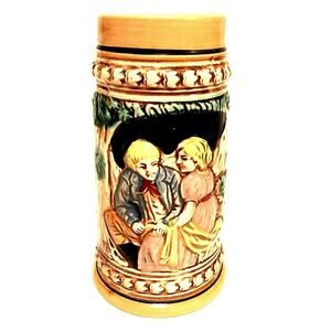 German Beer Stein/Mug Heilt Allen Schmerz Ein Frones Helz.